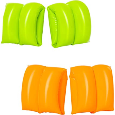 Assorted Armbands - Orange/Green