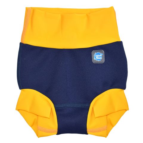 Happy Nappy Duo™ Swim Diaper Navy & Yellow