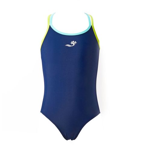 Girls Swimming Costume Sports Lime