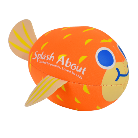 Neoprene Pufferfish Splash Balls Orange