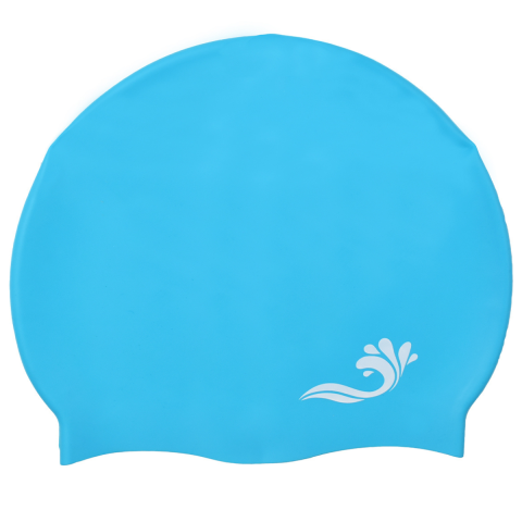 Silicone Swim Hat Turquoise