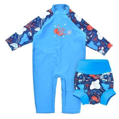 Under the Sea UV All In One & Happy Nappy Bundle