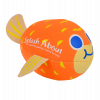 Neoprene Pufferfish Splash Balls Orange